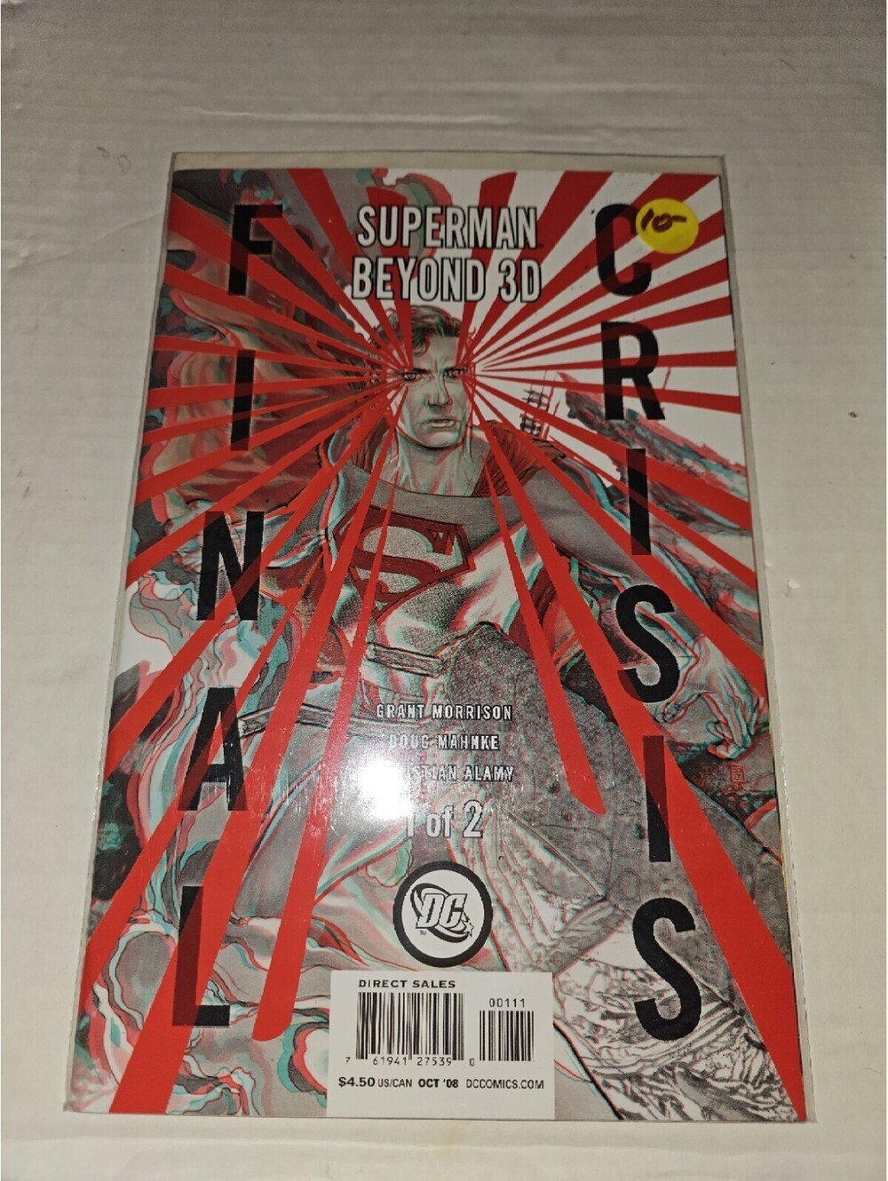 Final Crisis: Superman Beyond (2008) #1B VF+ 8.5 Variant